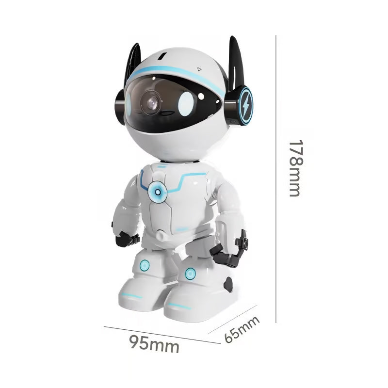 🔥Caméra en Forme de Robot Intérieur Sans Fil avec Détection de Mouvement