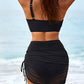 👙 50% DE RÉDUCTION ! 🌸 Ensemble Bikini Taille Haute avec Jupe de Bain – Tissu Séchage Rapide, Maintien Confortable & Style Élégant ☀️