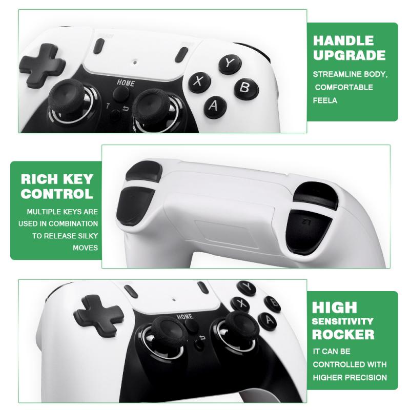 Plus de 40 000 jeux disponibles. Toute nouvelle console de jeux rétro M15. Compatible avec la connexion HDMI 4K. Manettes plug‑and‑play pour jouer sur télévision. Équipée de manettes sans fil 2,4 GHz améliorées.