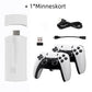 Plus de 40 000 jeux disponibles. Toute nouvelle console de jeux rétro M15. Compatible avec la connexion HDMI 4K. Manettes plug‑and‑play pour jouer sur télévision. Équipée de manettes sans fil 2,4 GHz améliorées.