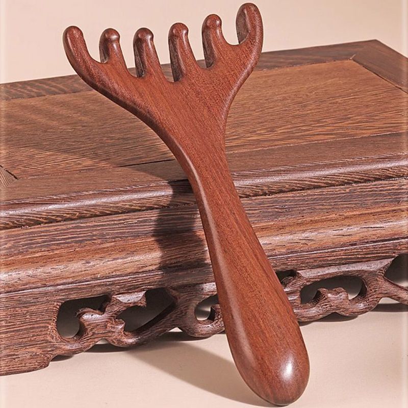 🏆 Un acheté, un offert 🎁 Peigne de massage méridien à six griffe