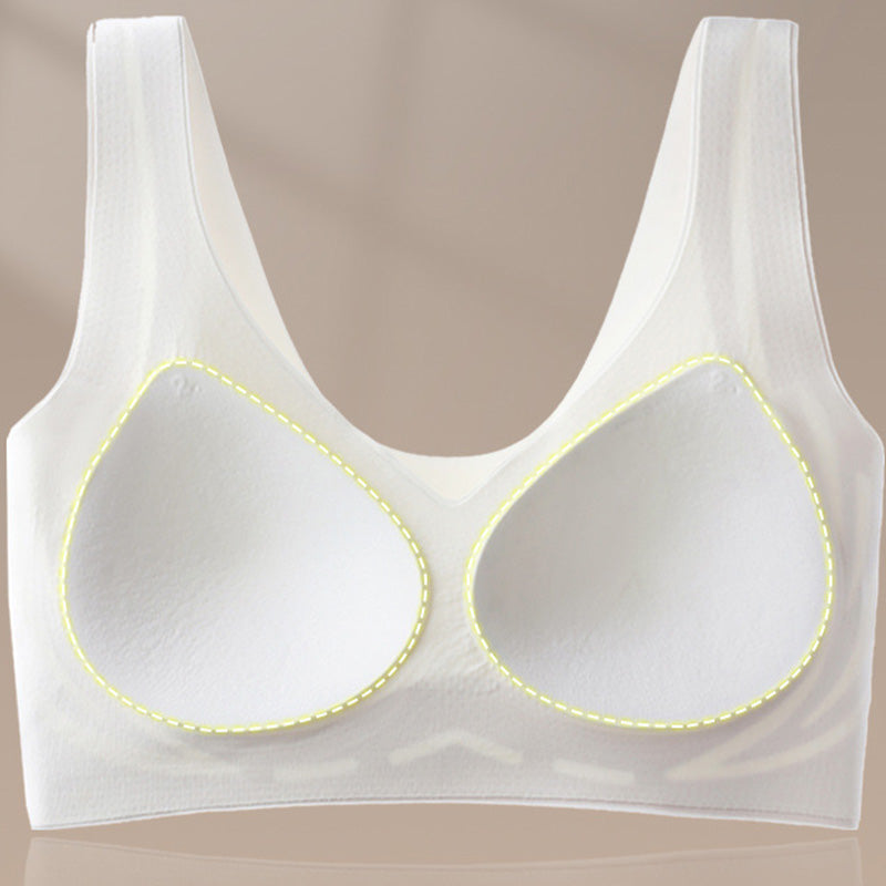 Soutien-gorge sans coutures avec effet push-up pour femme