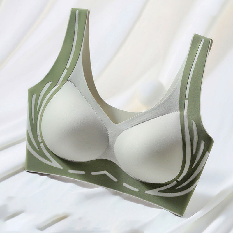 Soutien-gorge sans coutures avec effet push-up pour femme
