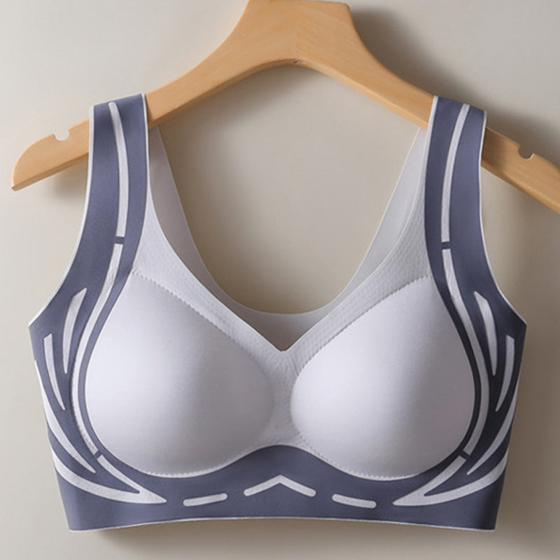 Soutien-gorge sans coutures avec effet push-up pour femme