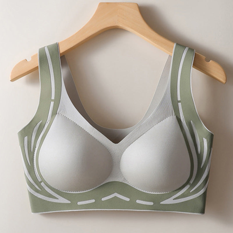 Soutien-gorge sans coutures avec effet push-up pour femme