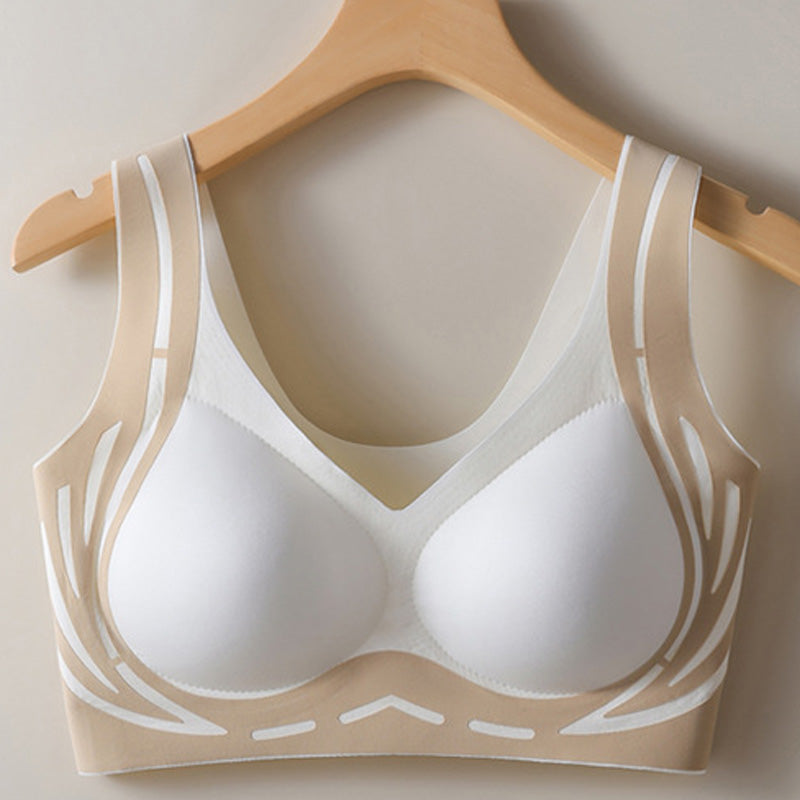 Soutien-gorge sans coutures avec effet push-up pour femme