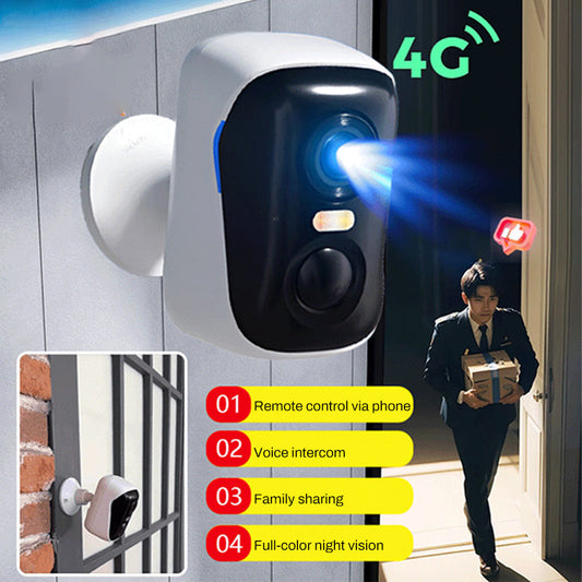 ✨Caméra de surveillance nocturne sans fil – Une sécurité intelligente 24 heures sur 24 !
