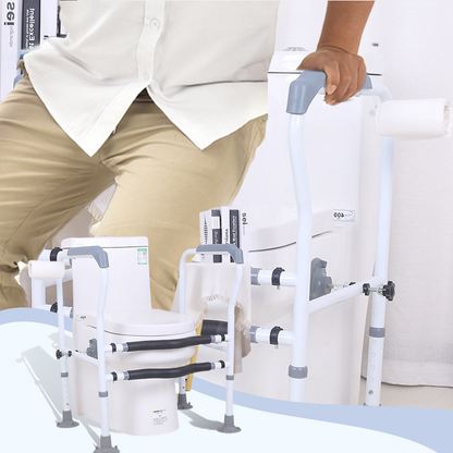 Barres d'appui WC pour seniors