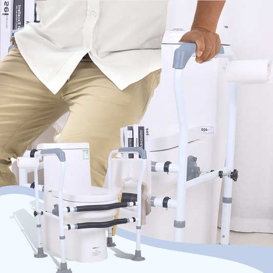 Barres d'appui WC pour seniors