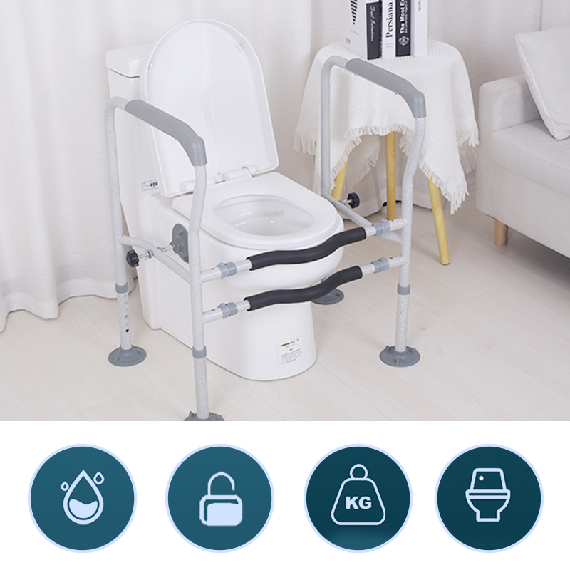 Barres d'appui WC pour seniors