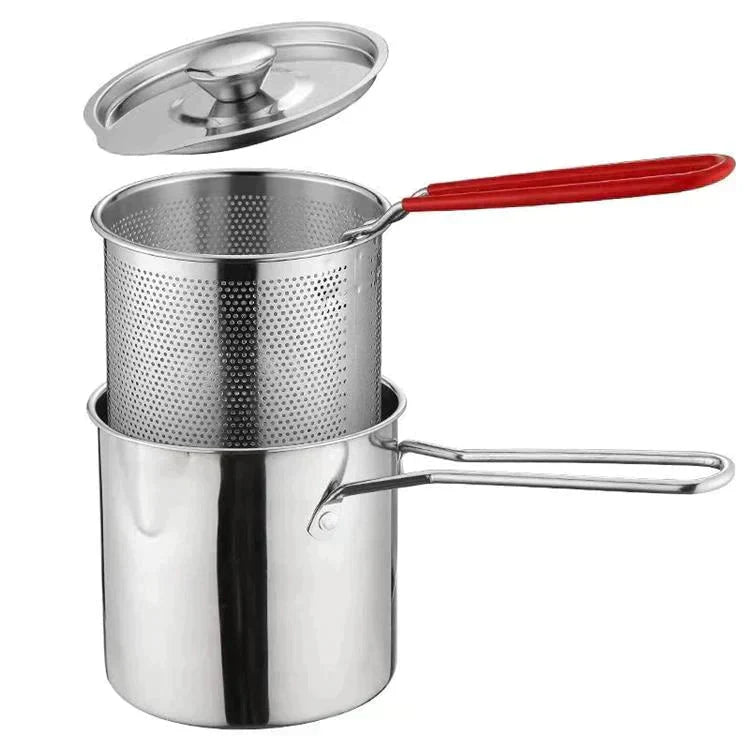 ✨50% DE RÉDUCTION✨Friteuse multifonctionnelle en acier inoxydable 304