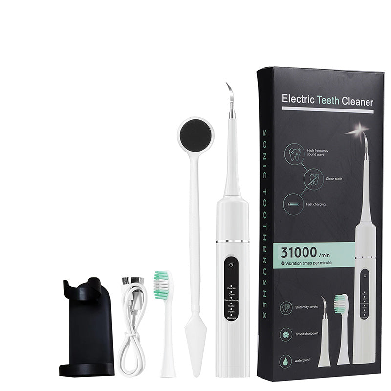 📢📢50 % de réduction !!!✨ Nettoyeur Dentaire Ultrasonique 5 en 1 - 3 Vitesses Réglables pour un Nettoyage Profond et Doux ✨📦