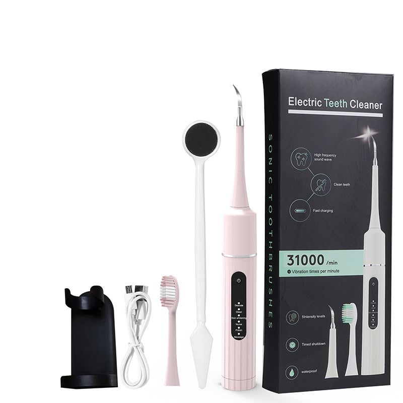 📢📢50 % de réduction !!!✨ Nettoyeur Dentaire Ultrasonique 5 en 1 - 3 Vitesses Réglables pour un Nettoyage Profond et Doux ✨📦