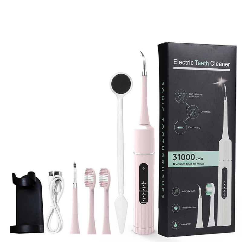 📢📢50 % de réduction !!!✨ Nettoyeur Dentaire Ultrasonique 5 en 1 - 3 Vitesses Réglables pour un Nettoyage Profond et Doux ✨📦