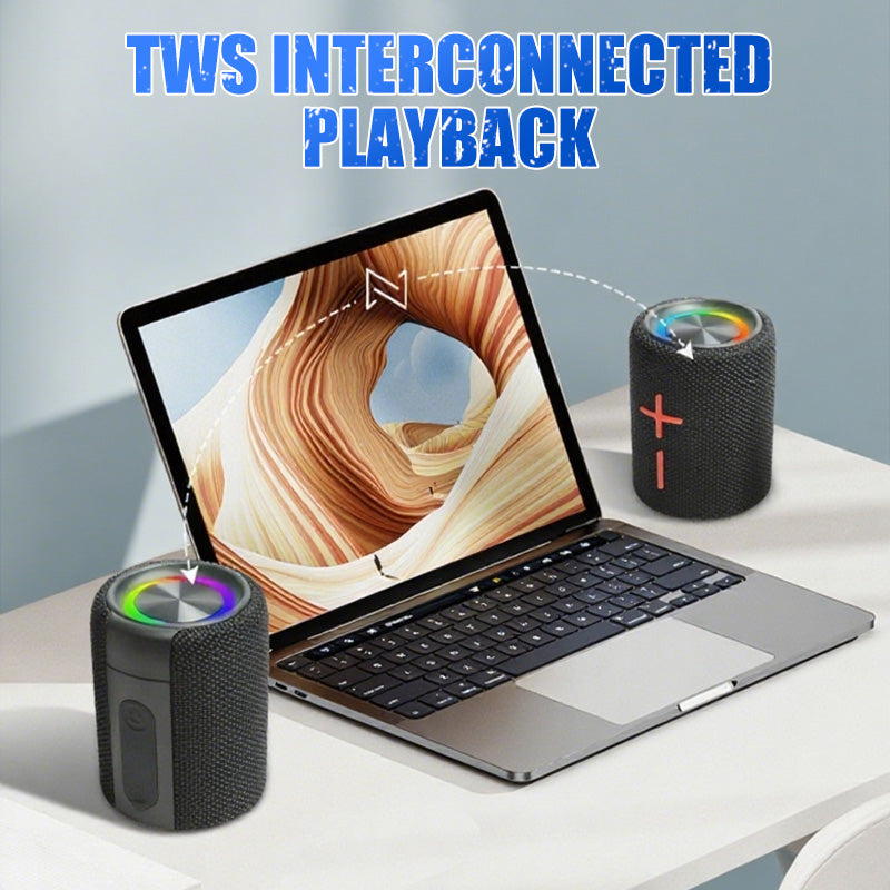 Enceinte Bluetooth Magnétique 2-en-1 Séparable
