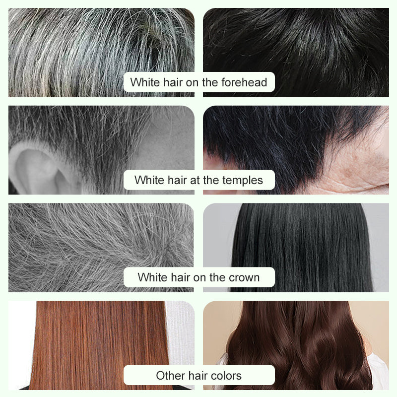 📢📢50% de réduction ! Crème colorante botanique 3-en-1 – Sans ammoniaque, couvre 100 % des cheveux gris & nourrit en une seule étape ! 💇‍♀️🌿