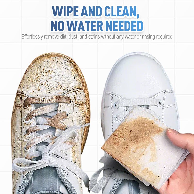 💖🔥 OFFRE ÉCLAIR -50% – Lingettes Nettoyage Express pour Chaussures | Sans Eau, Action ULTRA-EFFICACE !