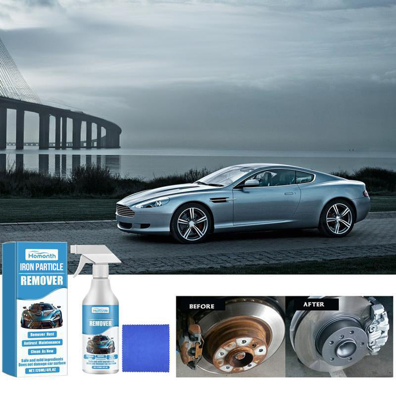 🎁🚗Spray d'élimination de particules de rouille et de fer de voiture✨🔥Achetez 3 obtenez 2 gratuit