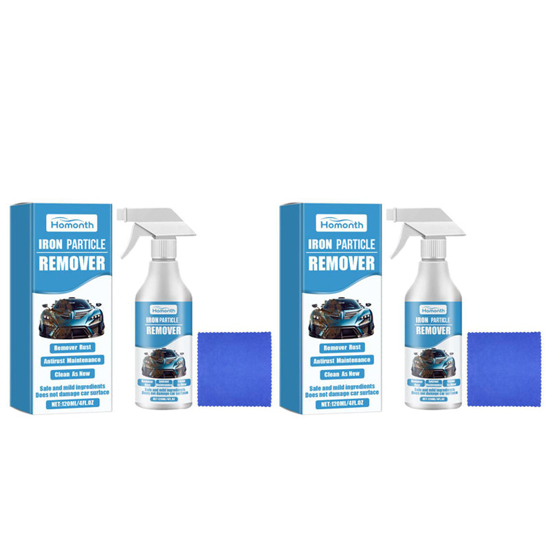 🎁🚗Spray d'élimination de particules de rouille et de fer de voiture✨🔥Achetez 3 obtenez 5 gratuit