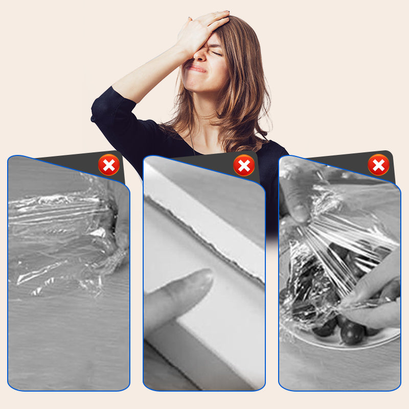 🔥 Film alimentaire transparent extensible et facile à couper