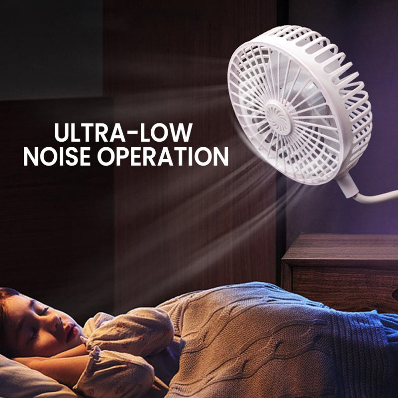📢🍃✨ PROMO -50% ! Mini Ventilateur Flexible Enfichable – 360° Ajustable, Silencieux & Diffusion de Parfum (220V, 36 dB)