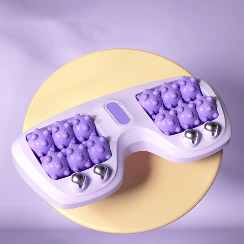 ⏳Spécial à durée limitée⏰Rouleau de massage portable double – Détente & soulagement immédiat pour vos pieds😌🌿