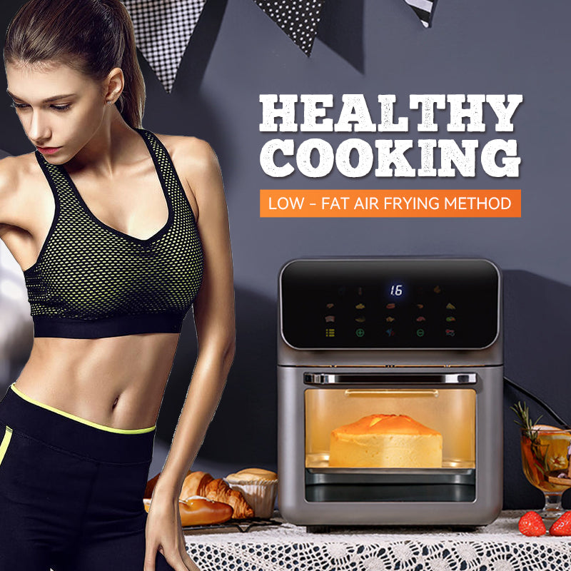 🔥SOLDES 2026🍳🍗Friteuse à air chaud multifonction avec écran tactile | Livraison gratuite✈️