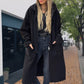Manteau à Capuche Zippé Tendance avec Poches pour Femme
