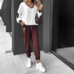 ✨ Ensemble sweat à capuche et pantalon de jogging à blocs de couleurs