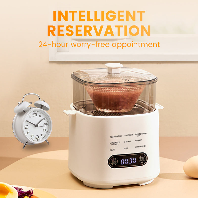 🎁Nouveau design 2026🥚✨Mini-ensemble multifonctionnel pour cuire les œufs avec écran tactile intelligent