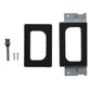 Kit de positionnement pour trou de serrure de porte à charnière