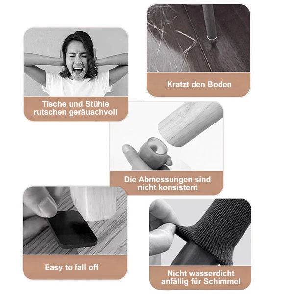 🔥Vente chaude🔥Autocollants antidérapants silencieux pour pieds de table