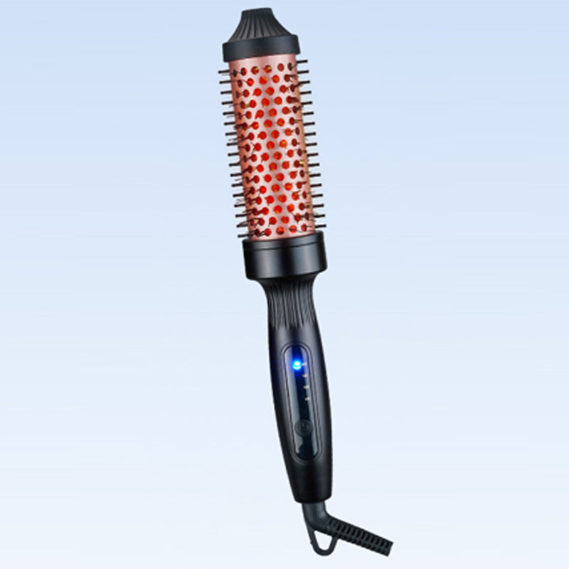 💇‍♀️ 50% DE RÉDUCTION! ✨ Brosse à Cheveux 2-en-1 Volume & Lissage - Technologie Céramique-Tourmaline avec 3 Températures Réglables pour un Style Parfait en 5 Min ⚡🌈