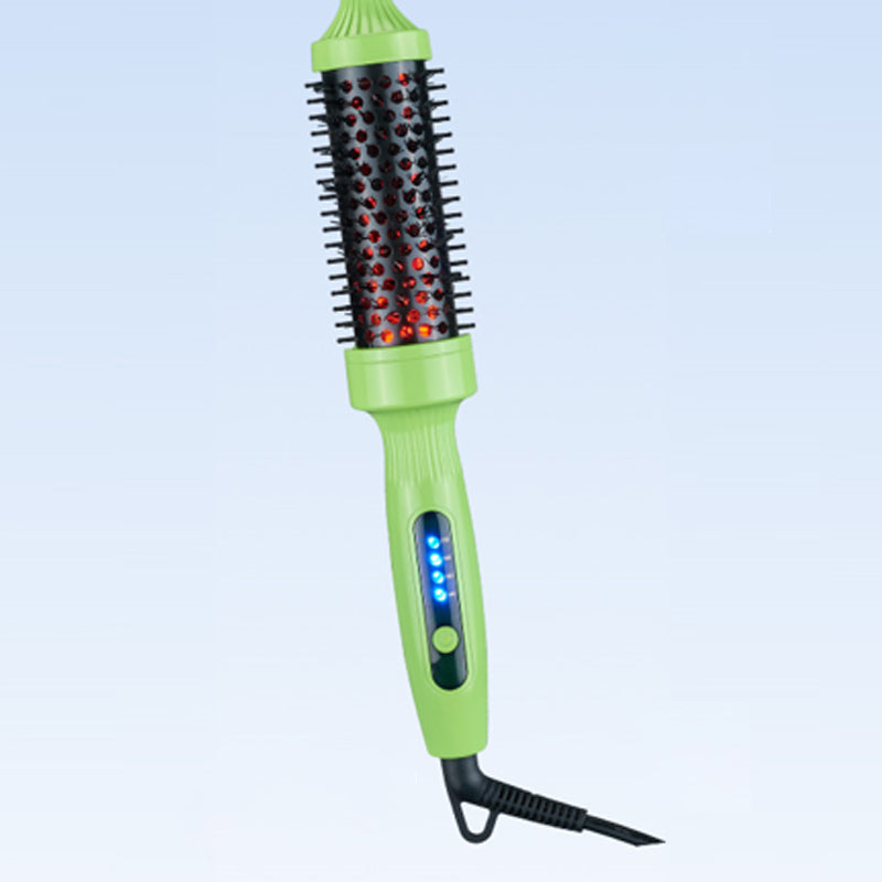 💇‍♀️ 50% DE RÉDUCTION! ✨ Brosse à Cheveux 2-en-1 Volume & Lissage - Technologie Céramique-Tourmaline avec 3 Températures Réglables pour un Style Parfait en 5 Min ⚡🌈