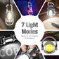 📢📢50% de réduction ! 💡 Lampe de poche porte-clés rechargeable – 7 modes, étanche & ultra-puissante, plus légère qu’une clé ! 🔑