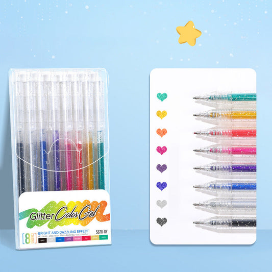 🎨 ✏️ Nouveautés 2026 : 50 % de réduction !! 🎁 Lot de stylos gel pailletés