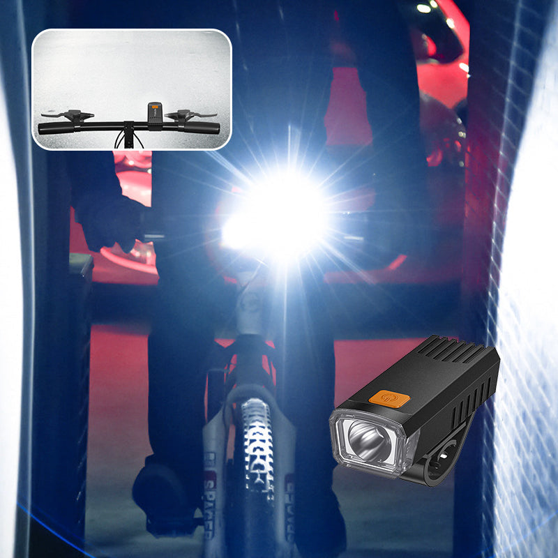 ⏳Spécial à durée limitée⏰Phare avant rechargeable étanche pour vélo avec clip💡