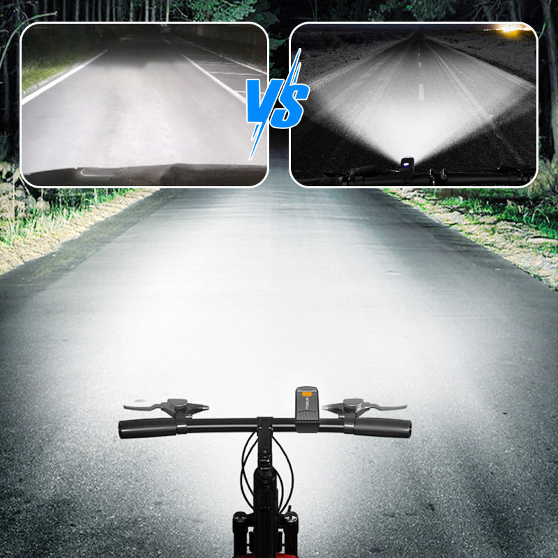 ⏳Spécial à durée limitée⏰Phare avant rechargeable étanche pour vélo avec clip💡