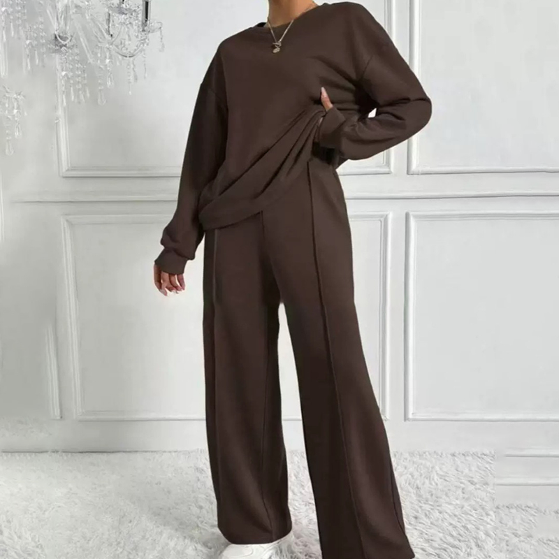 📢📢49 % de réduction！！！📍Ensemble confortable à manches longues et pantalon pour femmes