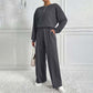 📢📢49 % de réduction！！！📍Ensemble confortable à manches longues et pantalon pour femmes
