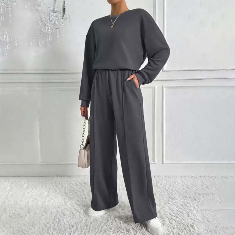 📢📢49 % de réduction！！！📍Ensemble confortable à manches longues et pantalon pour femmes