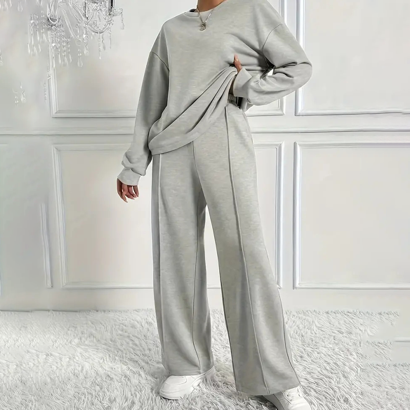 📢📢49 % de réduction！！！📍Ensemble confortable à manches longues et pantalon pour femmes