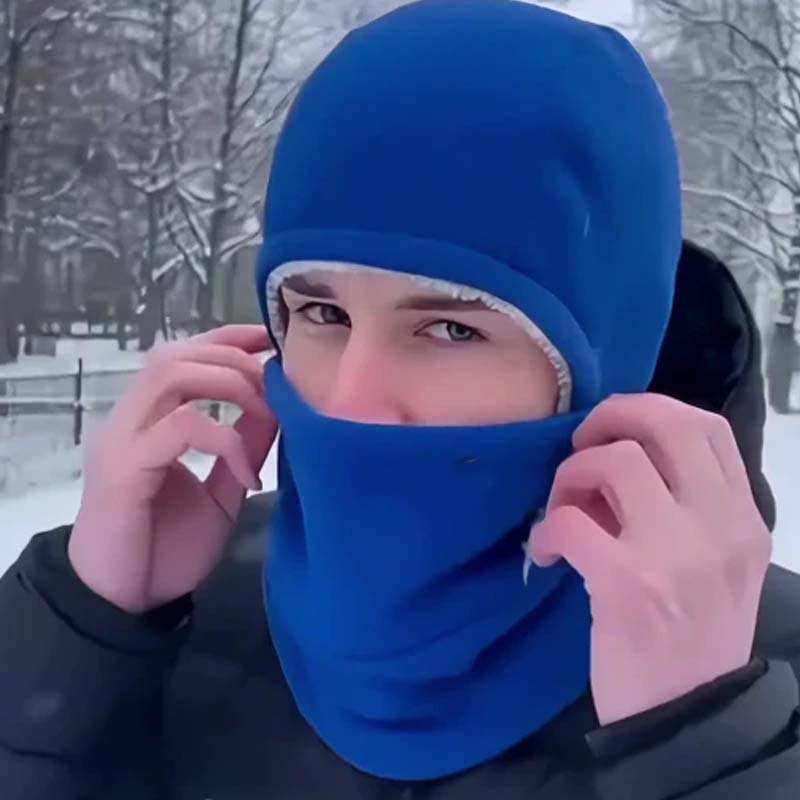 🧣 50% DE RÉDUCTION! ✨ Cagoule Unisexe Coupe-Vent - Matière Polaire Respirante avec Protection Visage Intégrale pour Sports d'Hiver ❄️🔒
