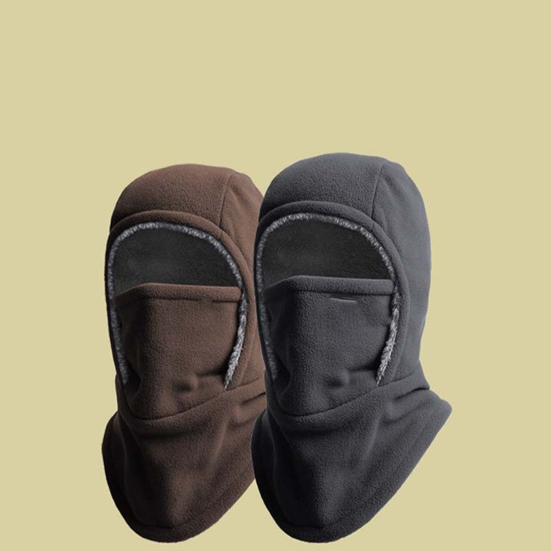 🧣 50% DE RÉDUCTION! ✨ Cagoule Unisexe Coupe-Vent - Matière Polaire Respirante avec Protection Visage Intégrale pour Sports d'Hiver ❄️🔒