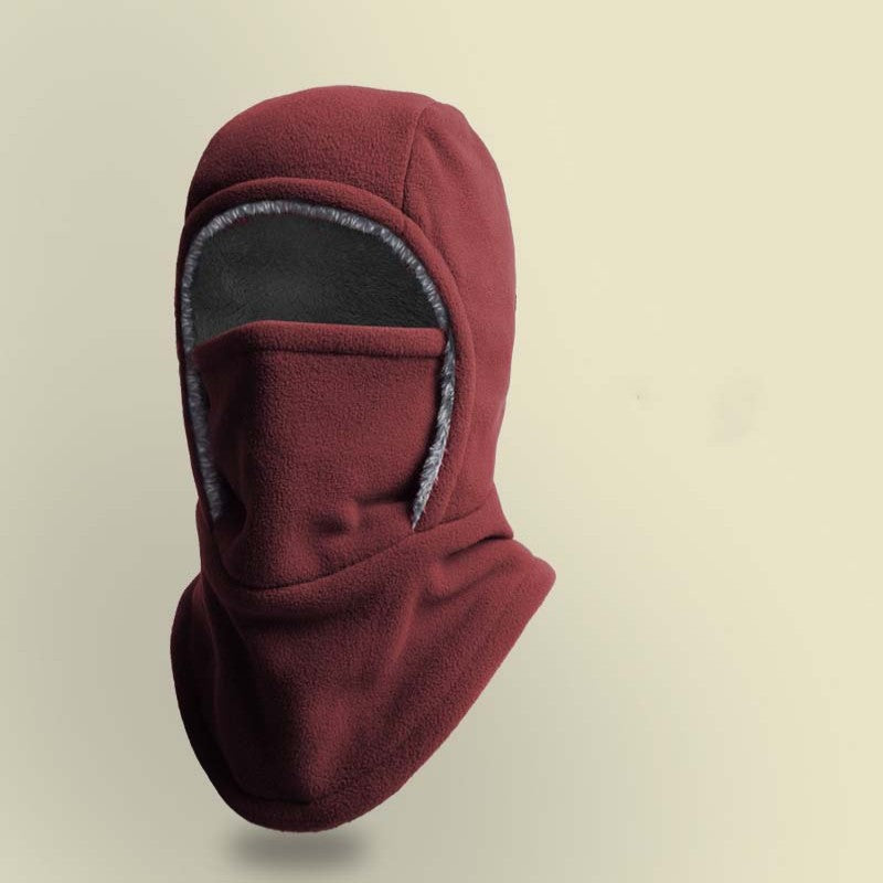 🧣 50% DE RÉDUCTION! ✨ Cagoule Unisexe Coupe-Vent - Matière Polaire Respirante avec Protection Visage Intégrale pour Sports d'Hiver ❄️🔒