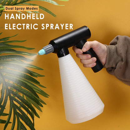 🔋 Pulvérisateur portatif rechargeable | 💧 Brume réglable pour le jardin et le nettoyage