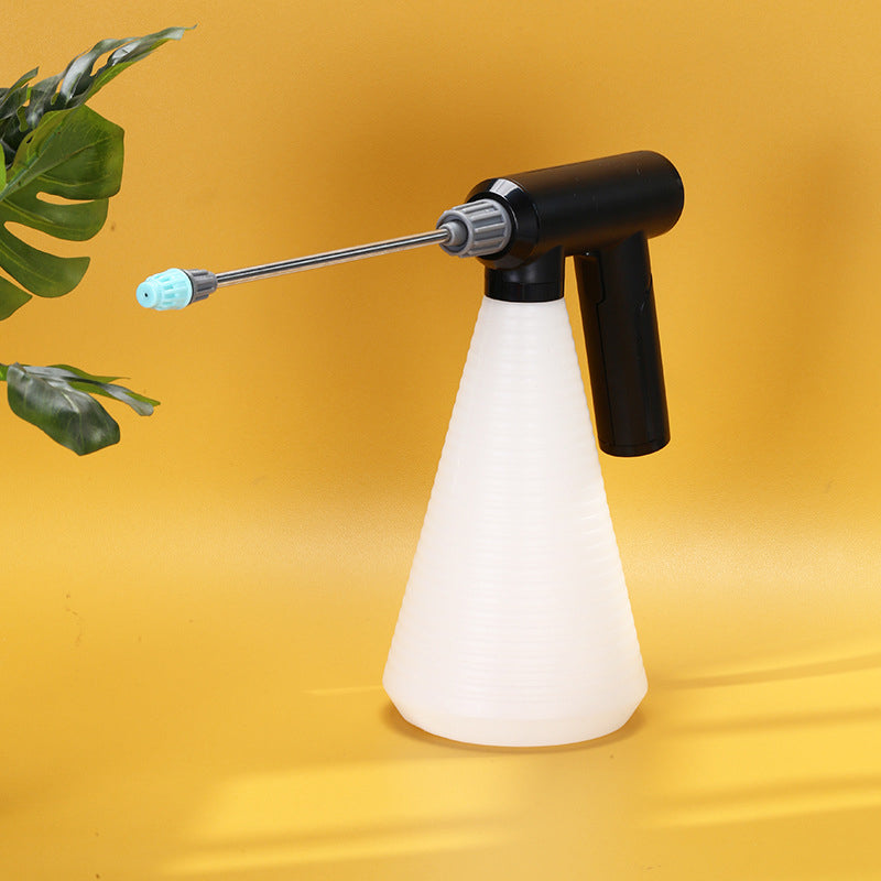 🔋 Pulvérisateur portatif rechargeable | 💧 Brume réglable pour le jardin et le nettoyage