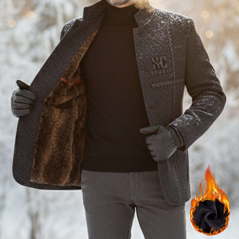 ❄️ Soldes d'hiver 🔥 Manteau d'extérieur chaud et décontracté pour homme