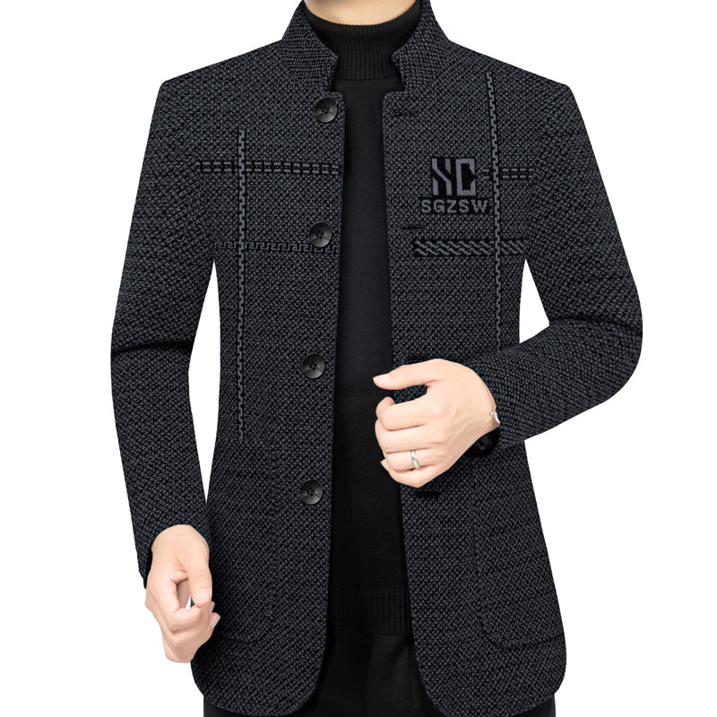 ❄️ Soldes d'hiver 🔥 Manteau d'extérieur chaud et décontracté pour homme