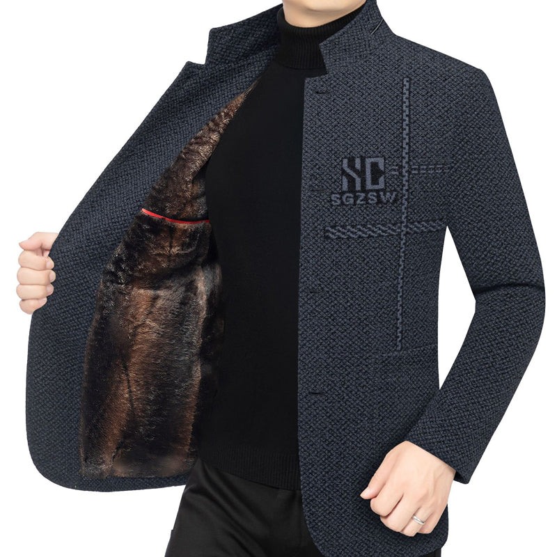 ❄️ Soldes d'hiver 🔥 Manteau d'extérieur chaud et décontracté pour homme